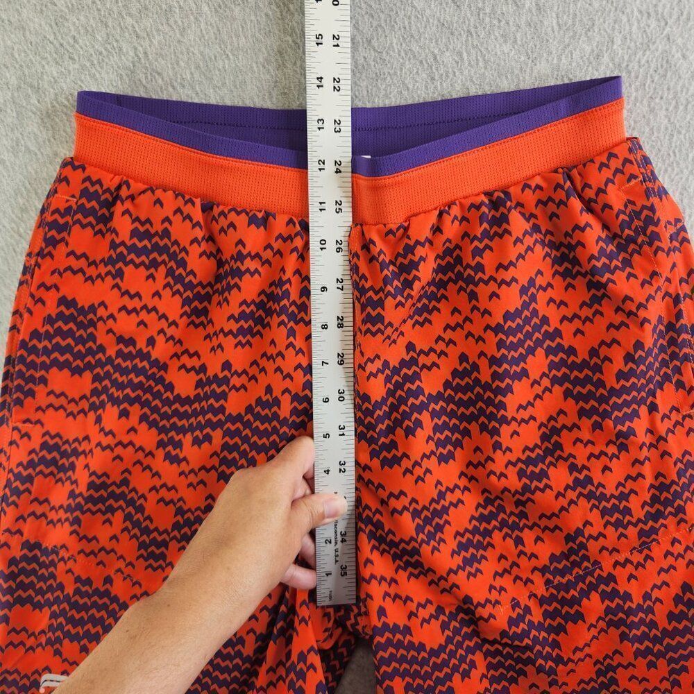 Fabletics Shorts Mens S Red Purple Fundamental II Boxer Lined 7" Training Gym - Picture 13 of 16